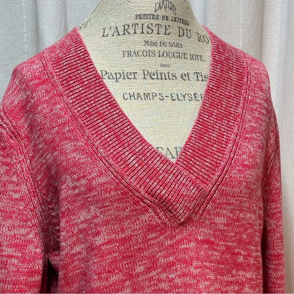 GAP Pink V-Neck Sweater for Women - Picture 4 of 12